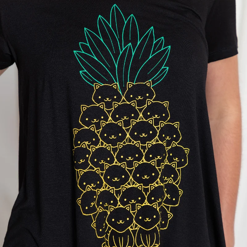 200195-cat-pineapple-short-sleeve-tee