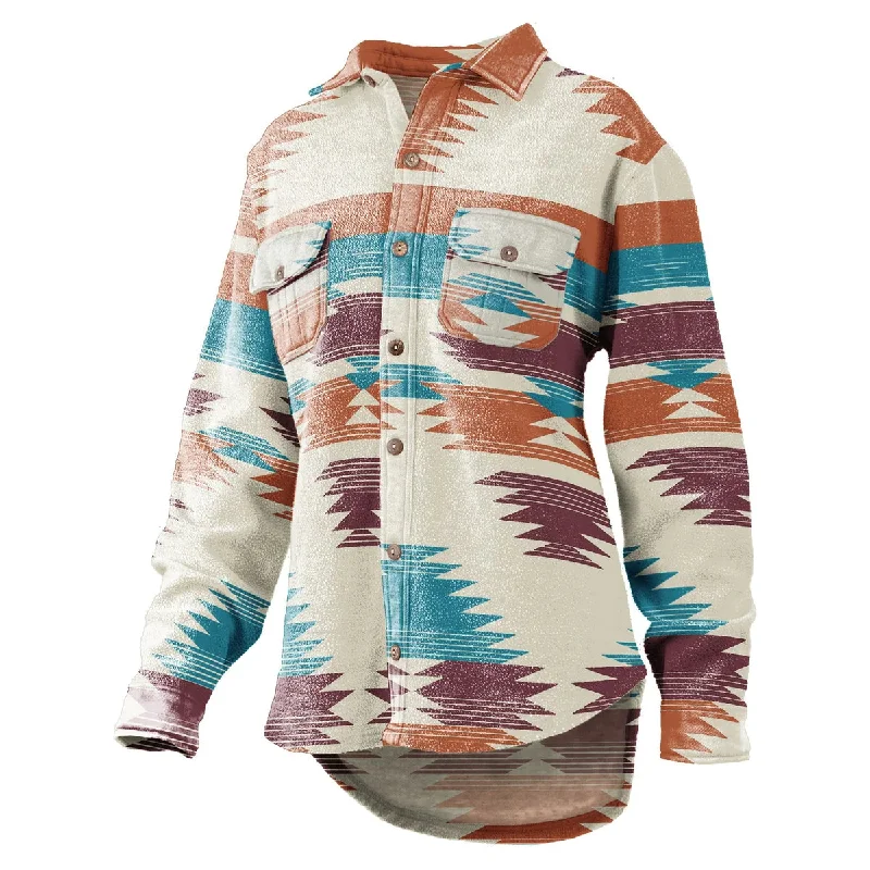 Royce Aztec Button Up Shacket