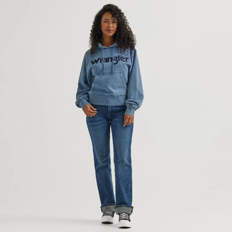 Wrangler Denim Blue Hoodie