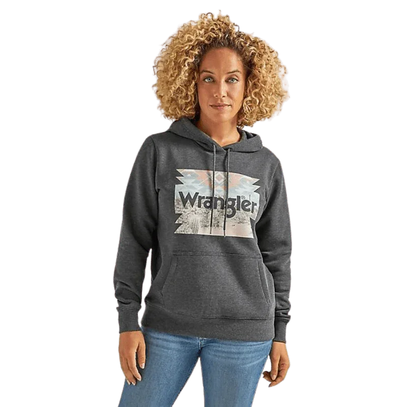 WRANGLER WOMEN'S DESERT IMPRINT JET HOODIE