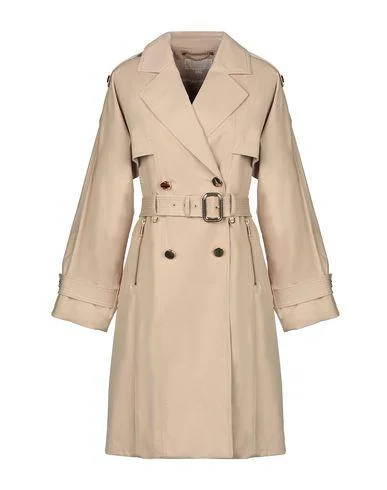 Michael Michael Kors Women Overcoat Beige L INT