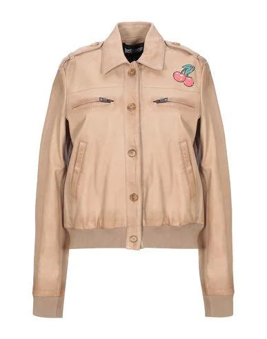 Just Cavalli Women Jacket Beige 8 UK