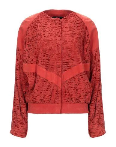 Drome Women Jacket Brick red S INT