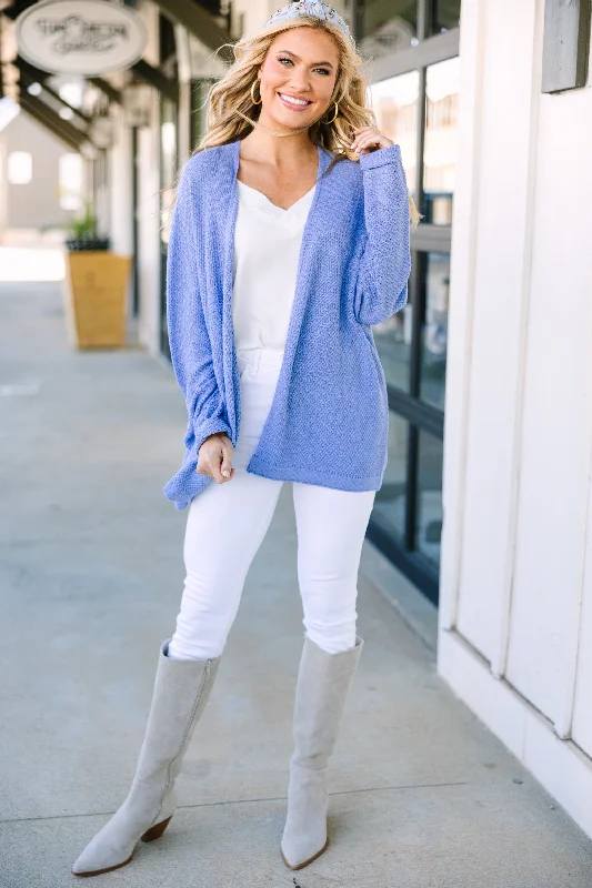 Call On Me Light Blue Cardigan