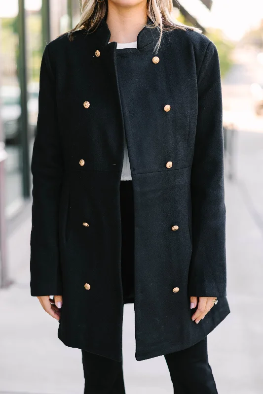 City Streets Black Coat