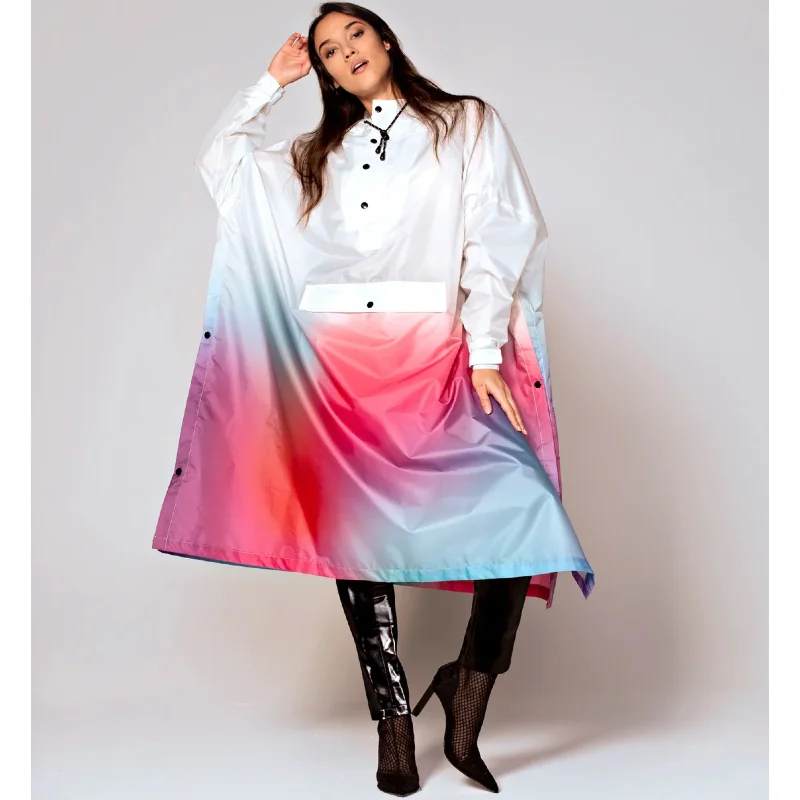 RainKiss Rain Poncho Disco Dream