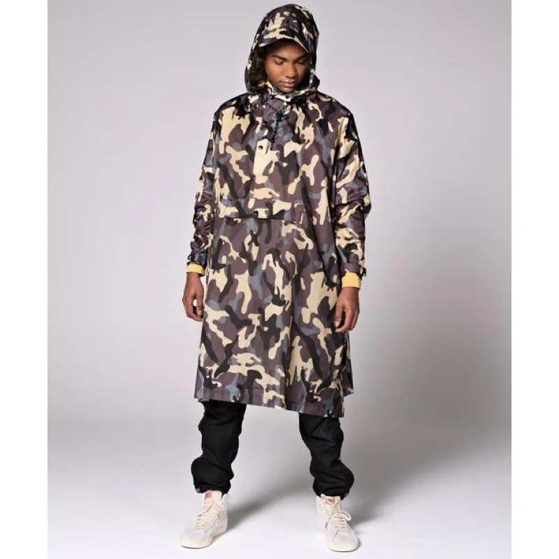 RainKiss Rain Poncho Camo