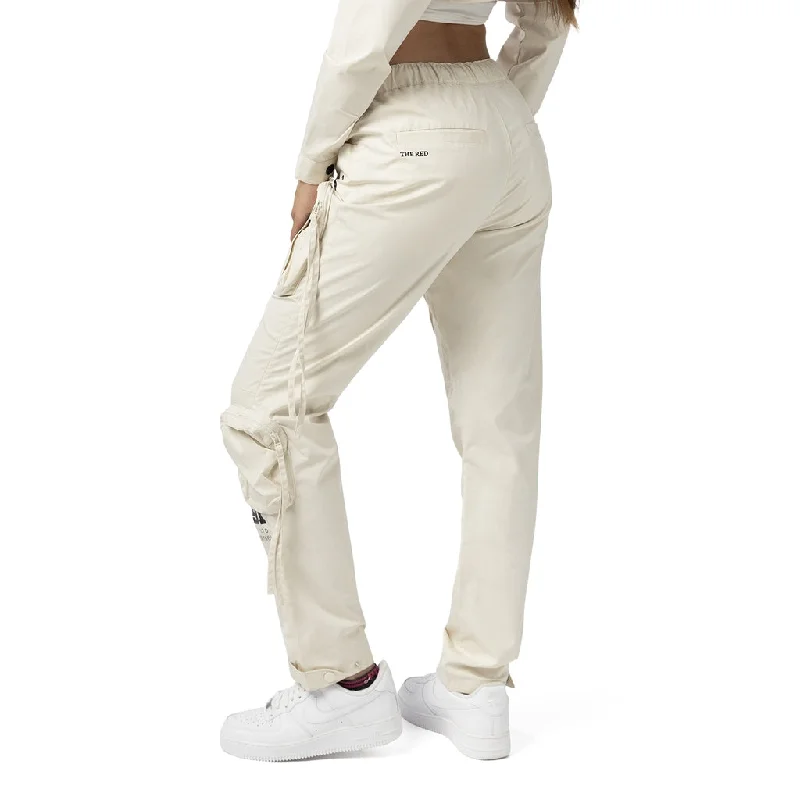 Relaxed Slouch Utility Cargo Pants - Oatmeal