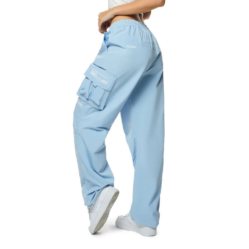 Slouched Straight Pants - Collegiate Blue