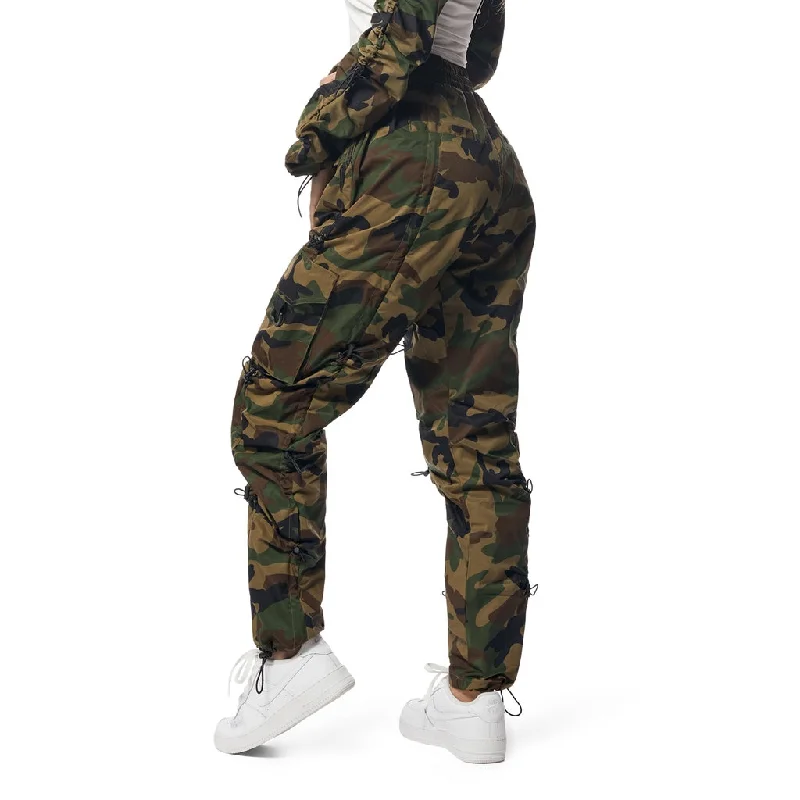 Windbreaker Multi Bungee Joggers - Wood Camo