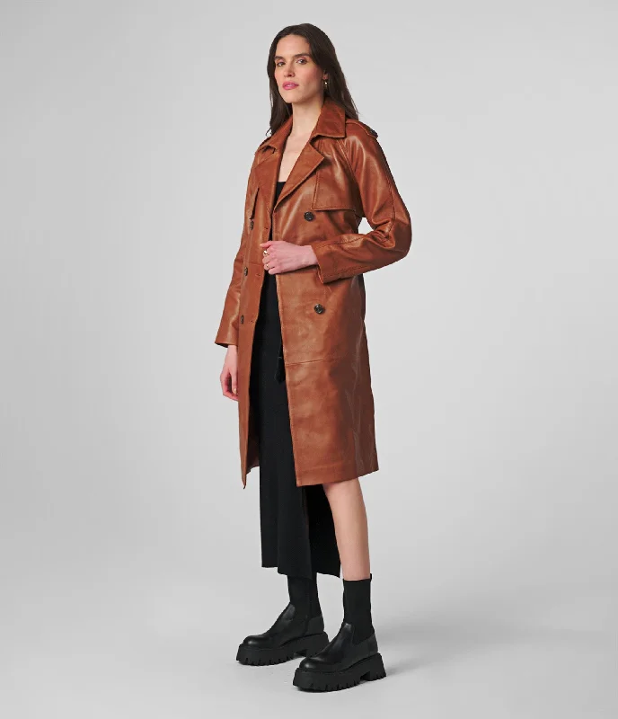 Ayla Trench Coat With Belt