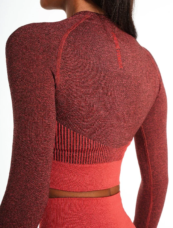 adapt-seamless-long-sleeve-crop-top-coral-quartz