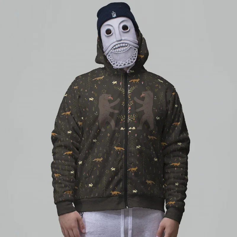 Berserker Faux-Wool Hoodie