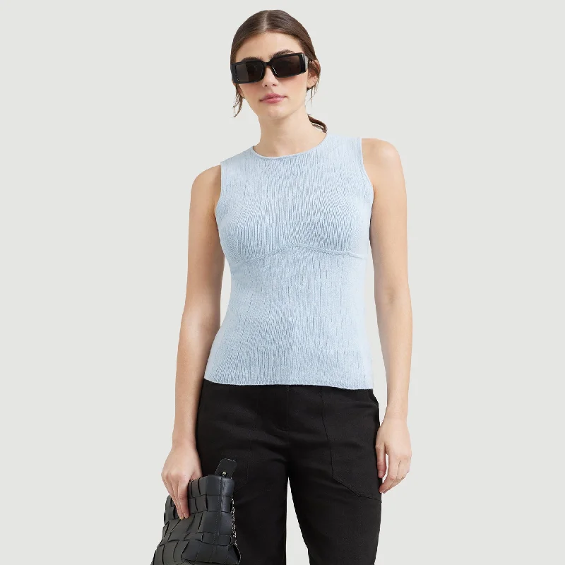 Cecily Contour Sweater Tank