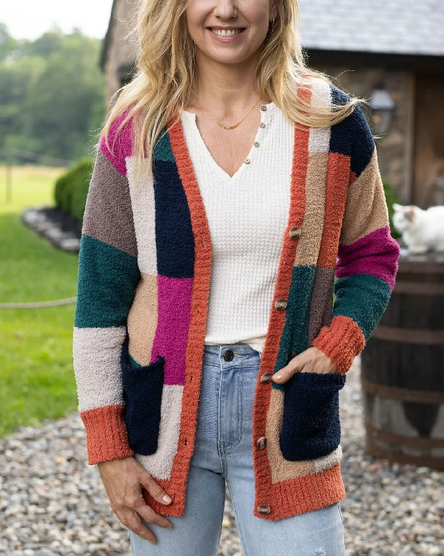 Cloud Patchwork Cardigan - FINAL SALE