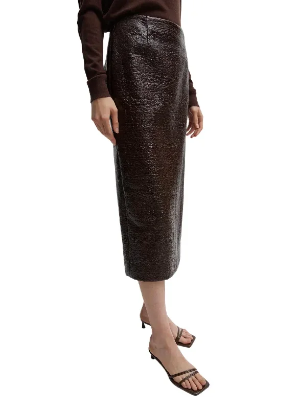 coated-basketweave-pencil-skirt-in-brown