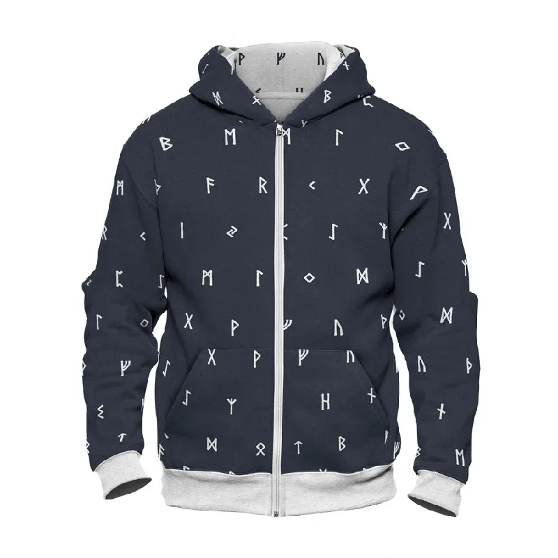 contrast-futhark-zip-hoodie