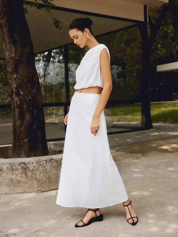 cotton-linen-solid-long-dress