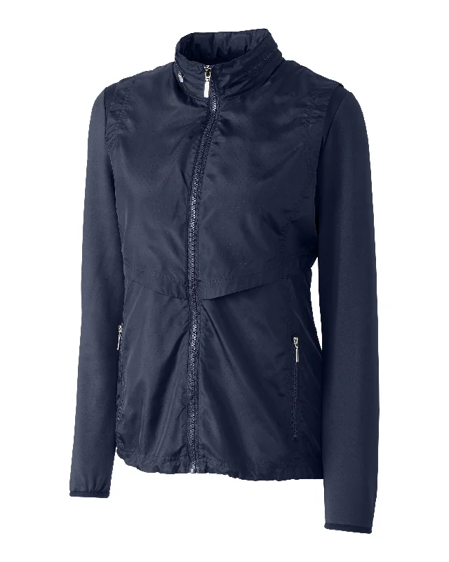 Cutter & Buck Womens Ava Hybrid Full-Zip