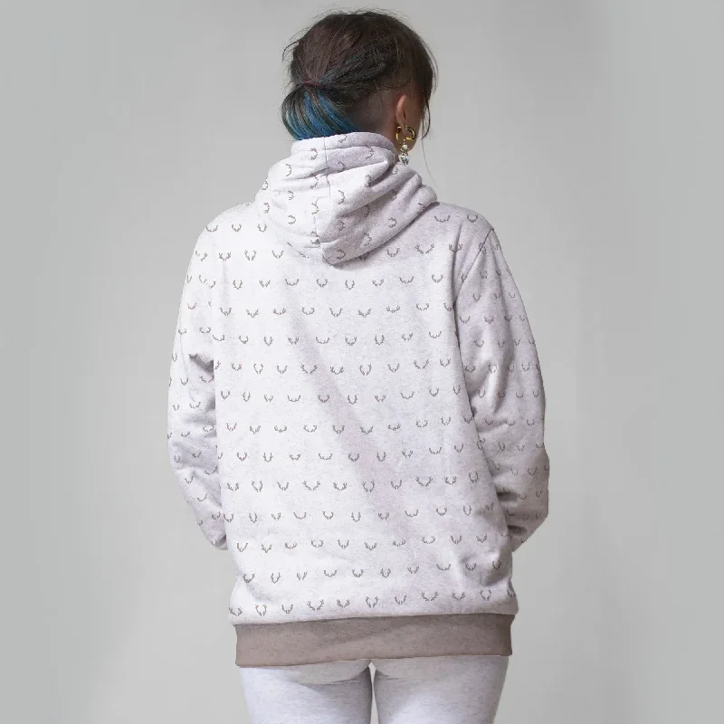 elk-antlers-faux-wool-hoodie