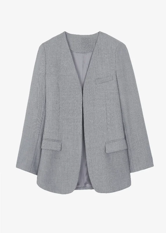 gillian-collarless-blazer-grey