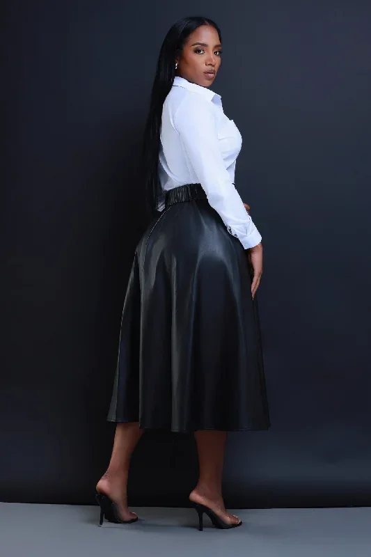 gone-bad-faux-leather-a-line-midi-skirt-black