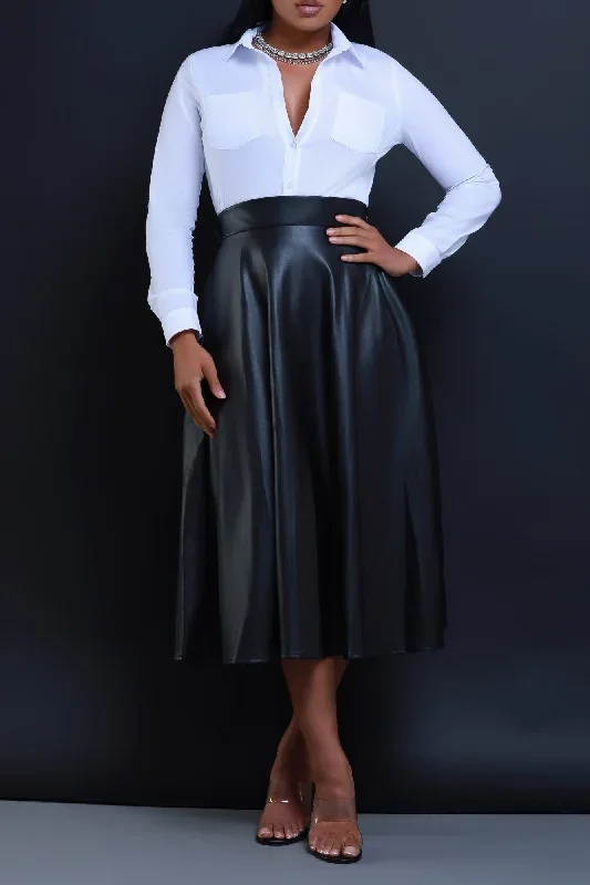 gone-bad-faux-leather-a-line-midi-skirt-black