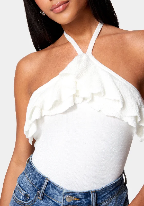 halter-lurex-sweater-ruffle-top-white-alyssum