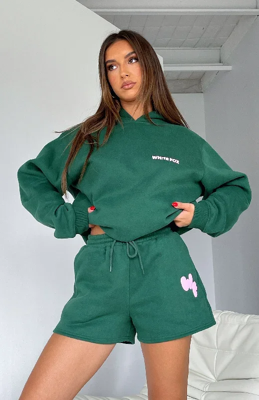 im-glad-oversized-lounge-shorts-forest-green