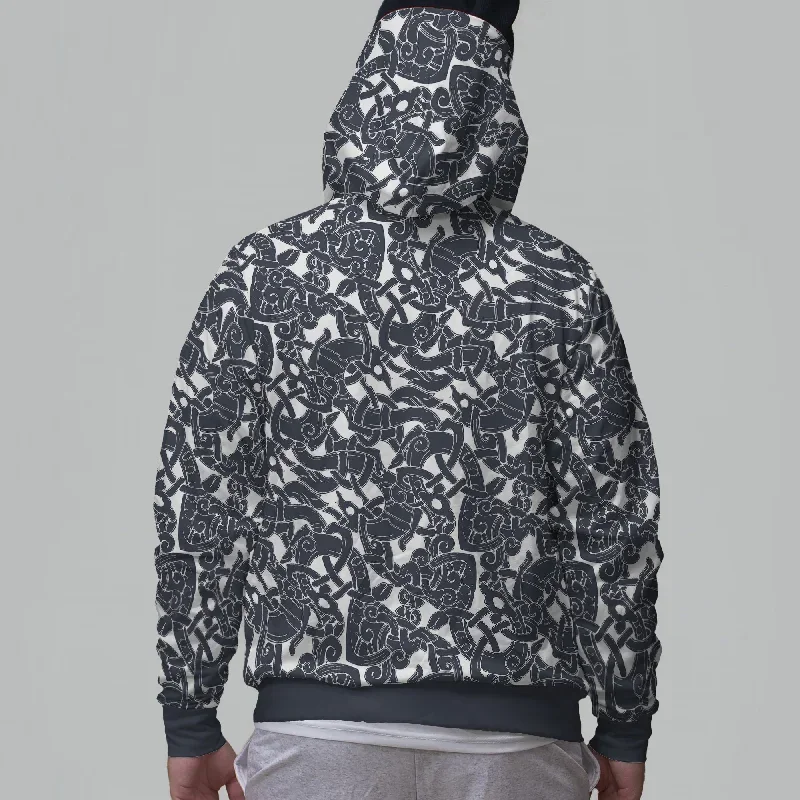 jelling-wolf-pattern-zip-hoodie