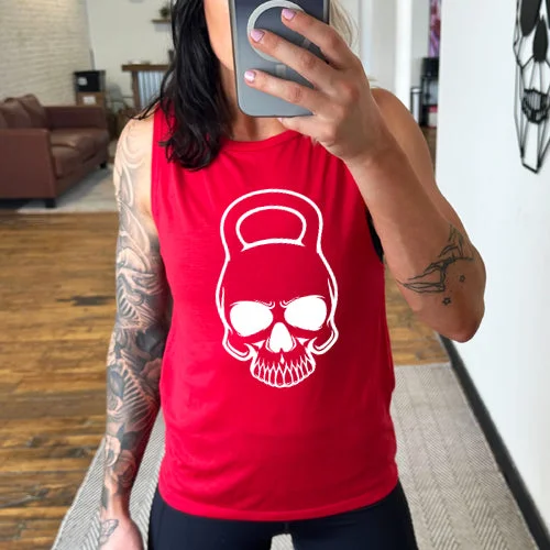 kettlebell-skull-muscle-tank