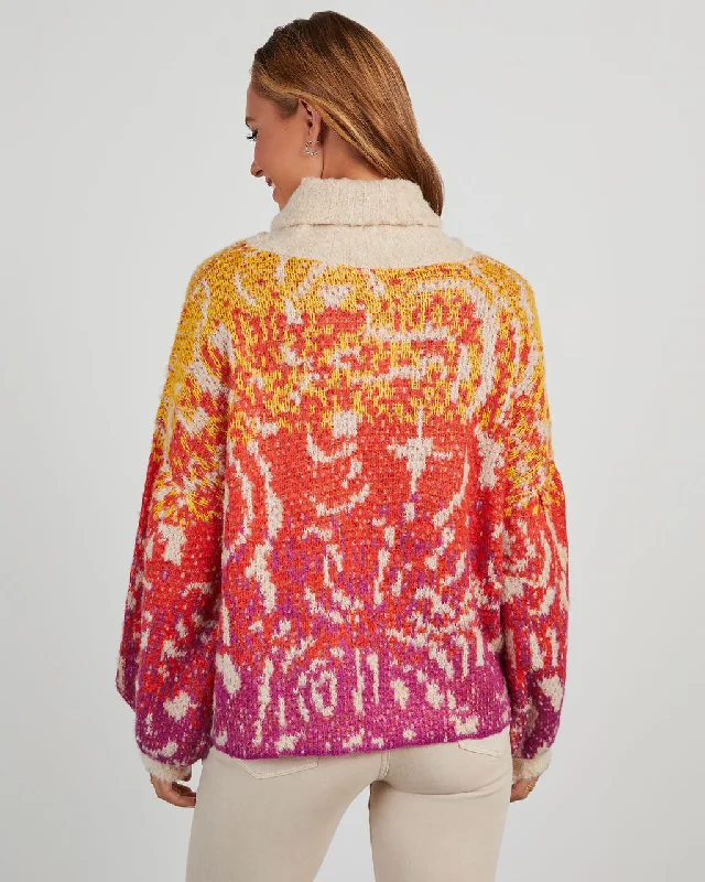 kimi-printed-turtleneck-sweater