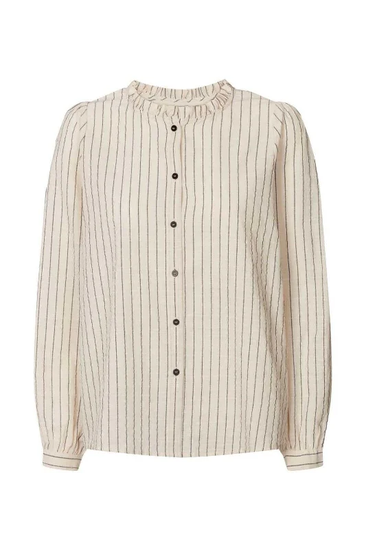 Forudbestilling - Lollys Laundry - River Shirt - 02 Creme