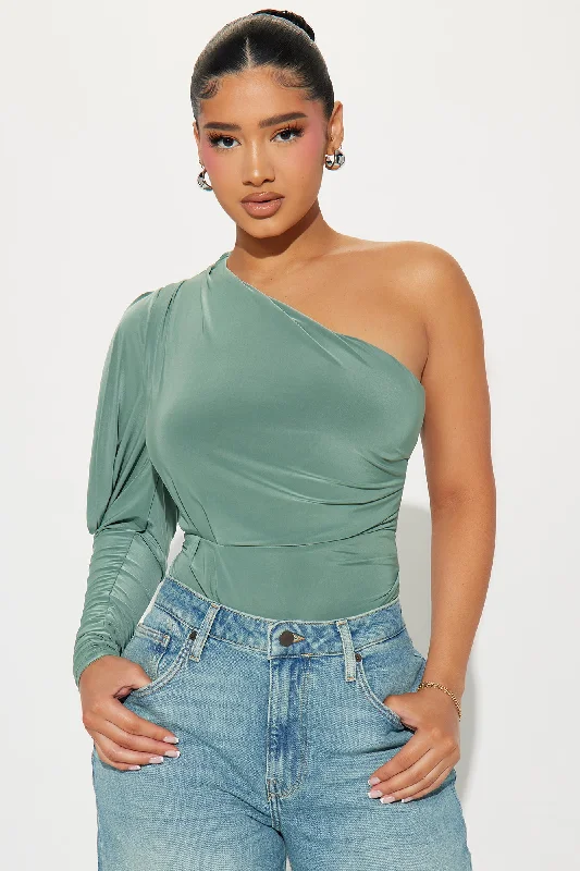 monica-one-shoulder-bodysuit-sage