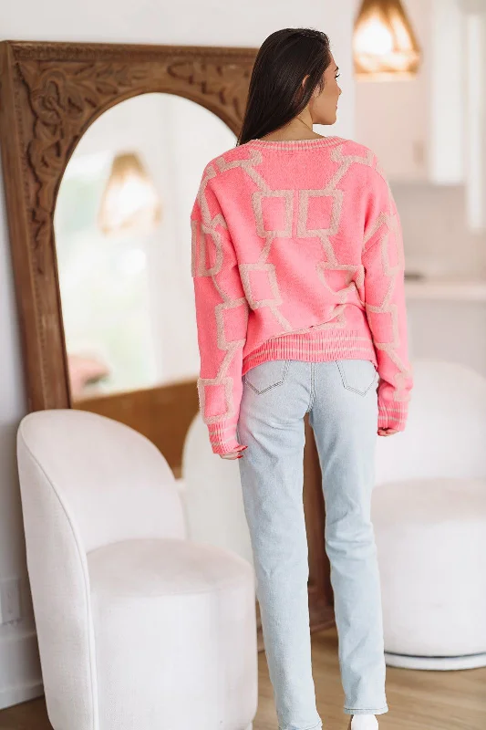 must-be-designer-cardigan-pink-and-cream