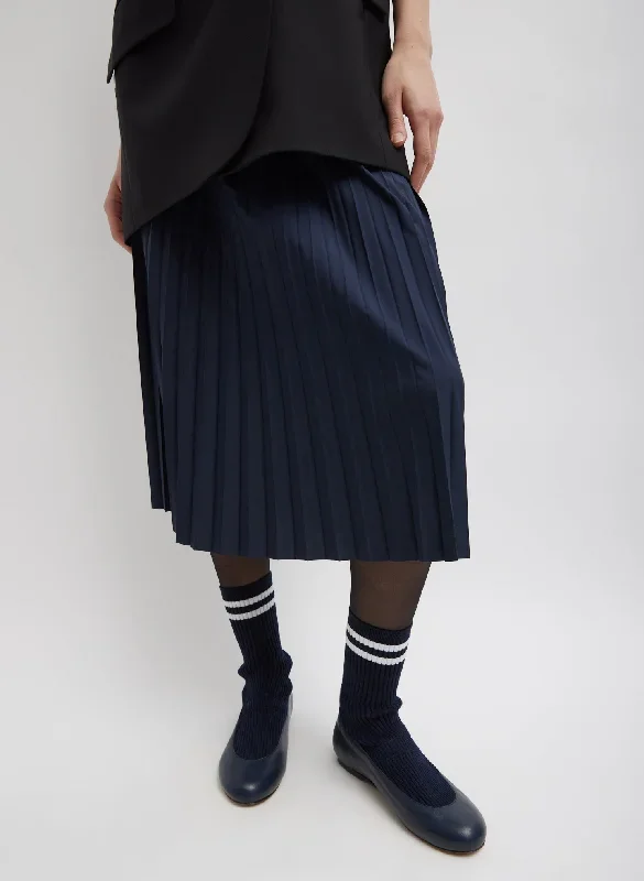 nylon-pleating-sunray-pullon-skirt-navy