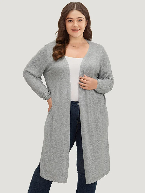 plain-bowknot-front-super-soft-cardigan