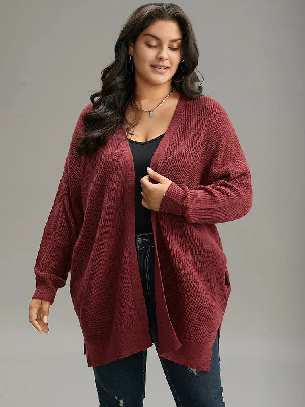 plain-open-front-drop-shoulder-basic-cardigan