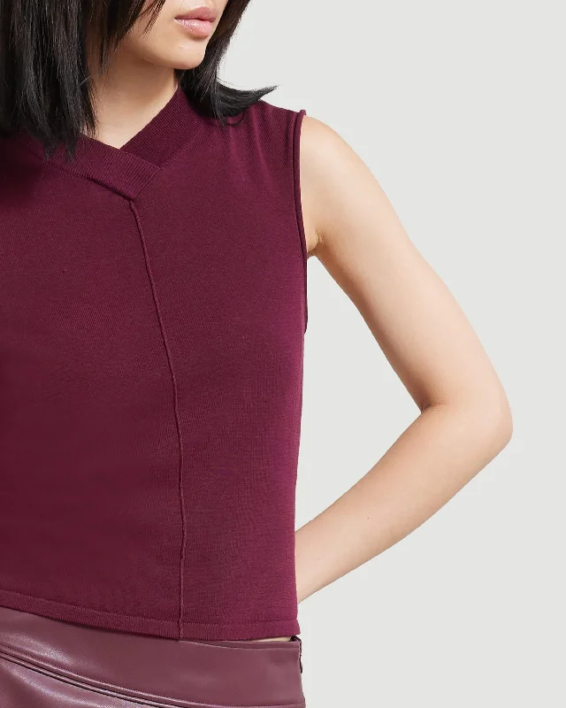 priya-v-neck-sweater-tank-currant