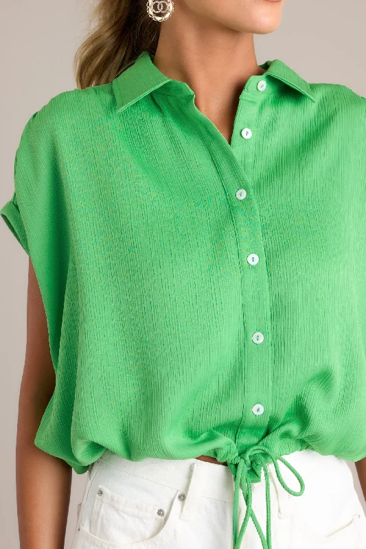 pure-serenity-green-button-front-drawstring-top