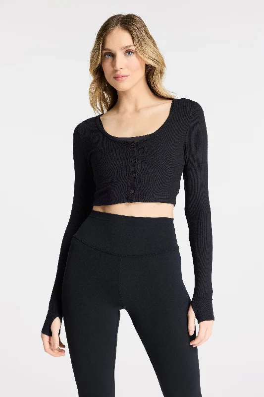 rene-rib-crop-cardigan-black