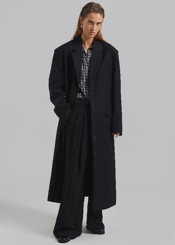 Robinson Long Coat - Black