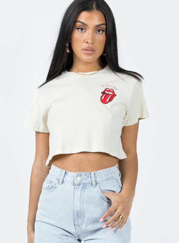 rolling-stones-many-tongues-crop-tee-beige