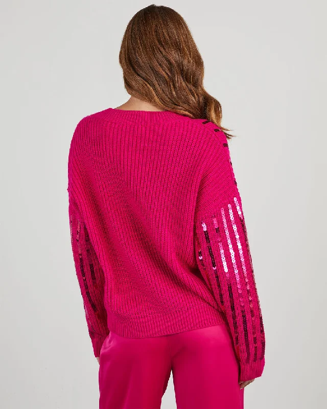 rue-sequin-stripe-sweater