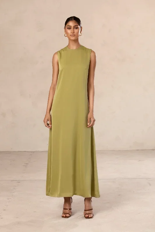 sadia-sleeveless-maxi-dress-skirt-set-cypress-green