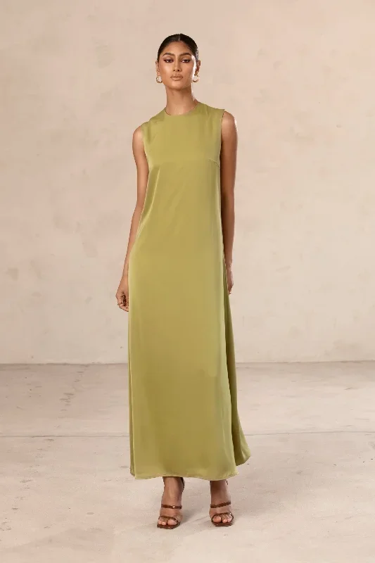 sadia-sleeveless-maxi-dress-skirt-set-cypress-green