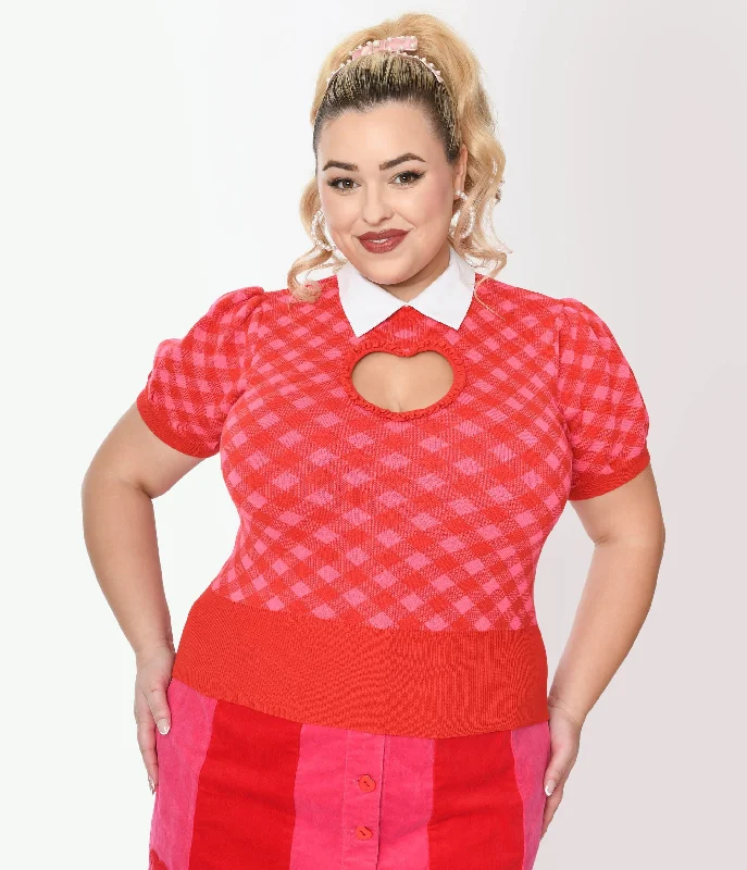 smak-parlour-plus-size-red-pink-bias-gingham-heart-sweater