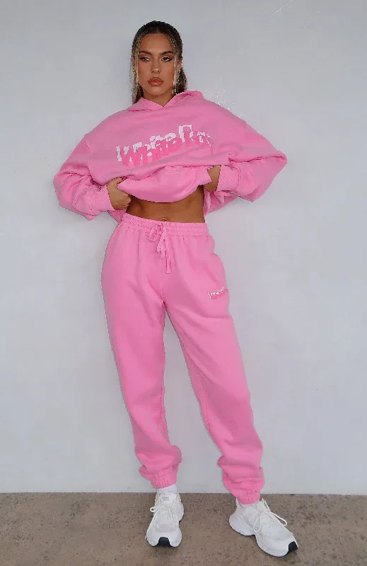 So Wavy Sweatpants Pink