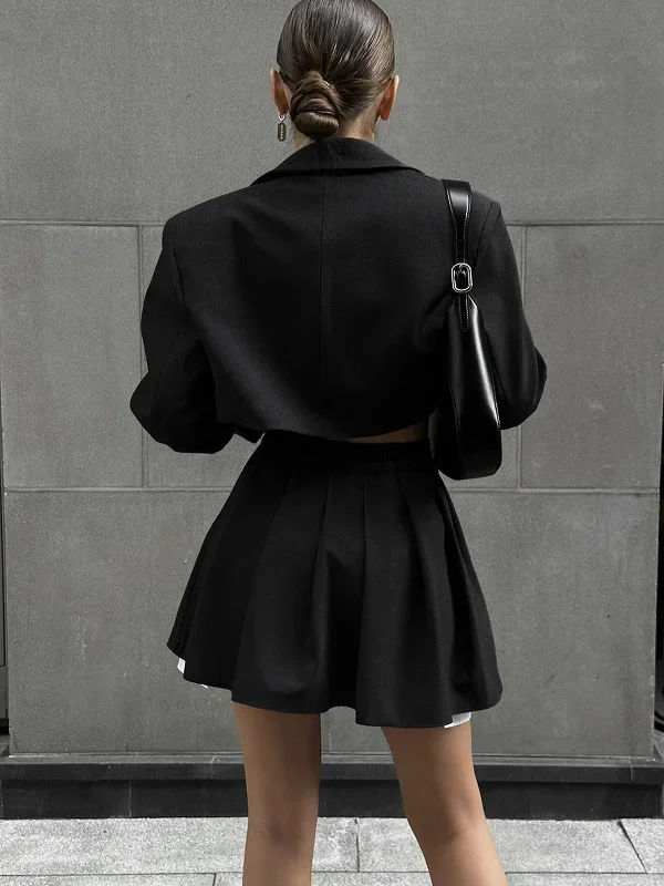 solid-lapel-blazer-mini-skirt-set