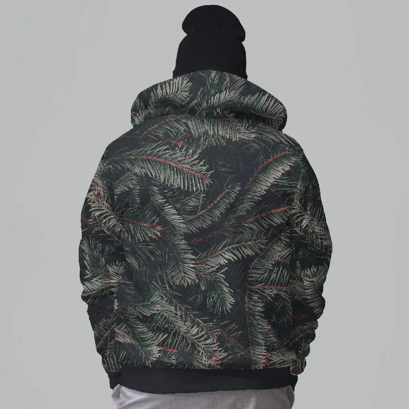 spruce-needle-faux-wool-hoodie